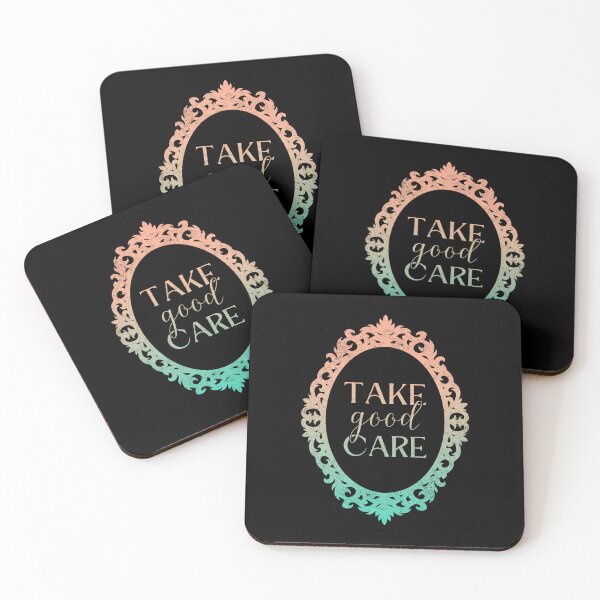 Item preview, Take Good Care Body Positivity Mirror Frame designed and sold by ObsidianDaz.