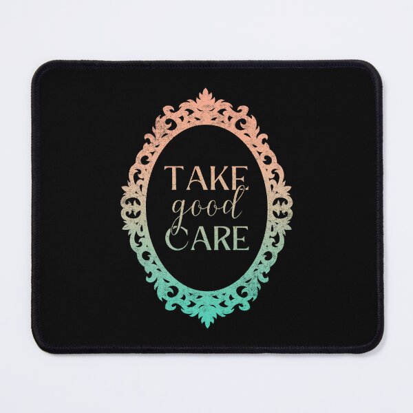 Item preview, Take Good Care Body Positivity Mirror Frame designed and sold by ObsidianDaz.