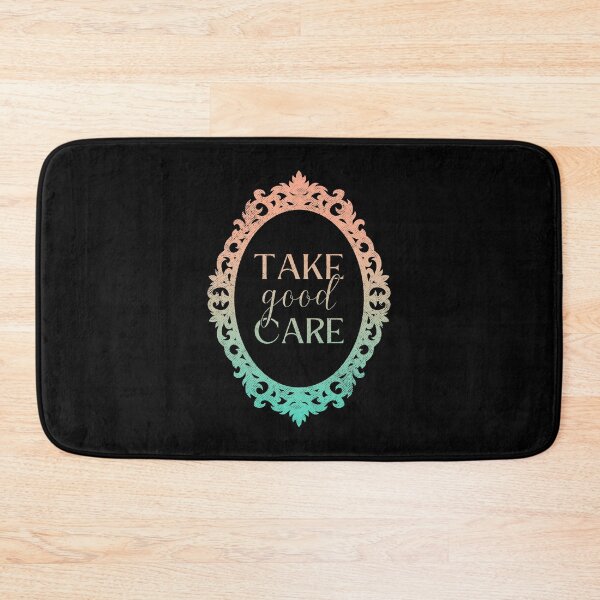 Item preview, Take Good Care Body Positivity Mirror Frame designed and sold by ObsidianDaz.