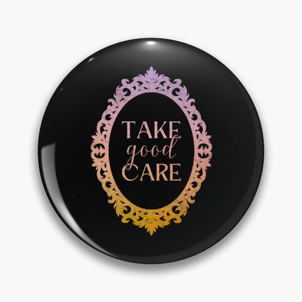Item preview, Take Good Care Body Positivity Mirror Frame designed and sold by ObsidianDaz.