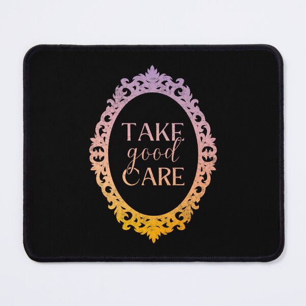 Item preview, Take Good Care Body Positivity Mirror Frame designed and sold by ObsidianDaz.