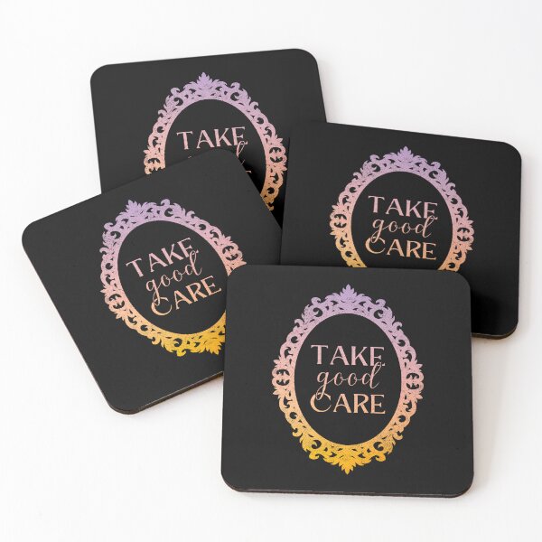 Item preview, Take Good Care Body Positivity Mirror Frame designed and sold by ObsidianDaz.