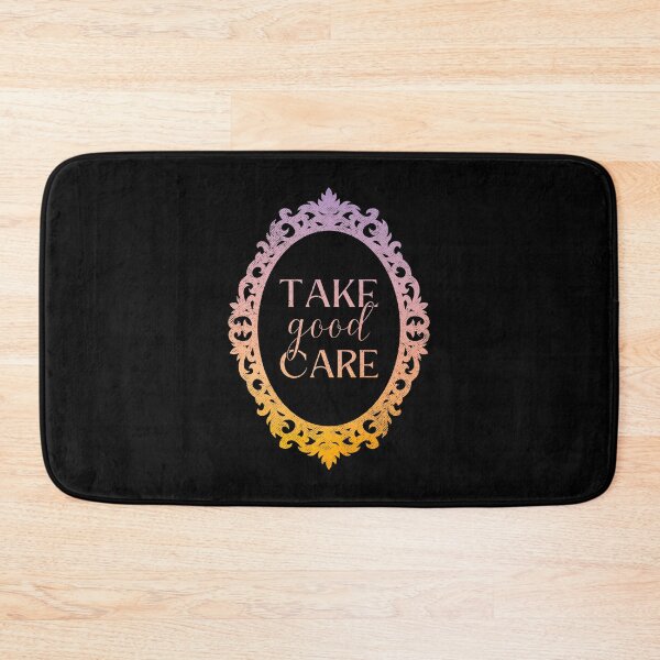 Item preview, Take Good Care Body Positivity Mirror Frame designed and sold by ObsidianDaz.