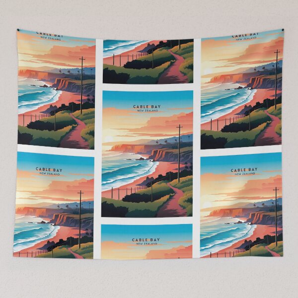 Item preview, Cable Bay: New Zealand's Coastal Gem designed and sold by NeuralVibe.