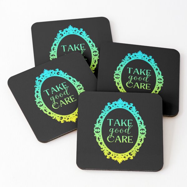 Item preview, Take Good Care Body Positivity Mirror Frame designed and sold by ObsidianDaz.