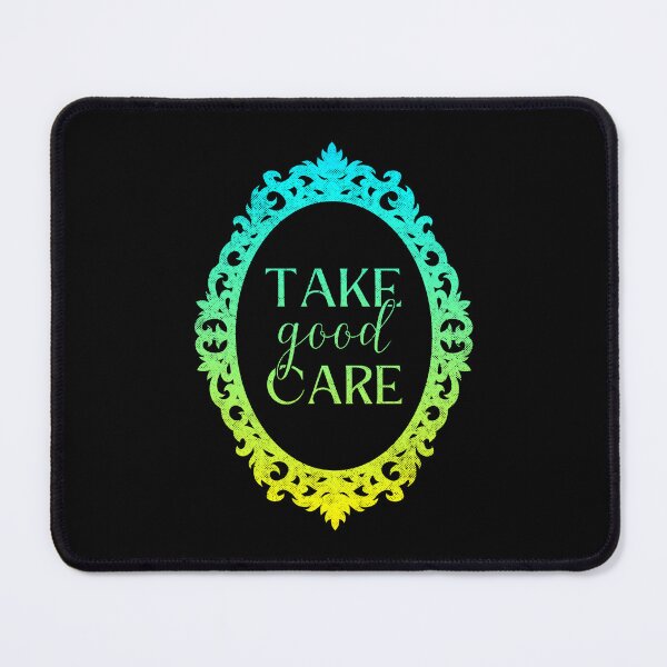 Item preview, Take Good Care Body Positivity Mirror Frame designed and sold by ObsidianDaz.