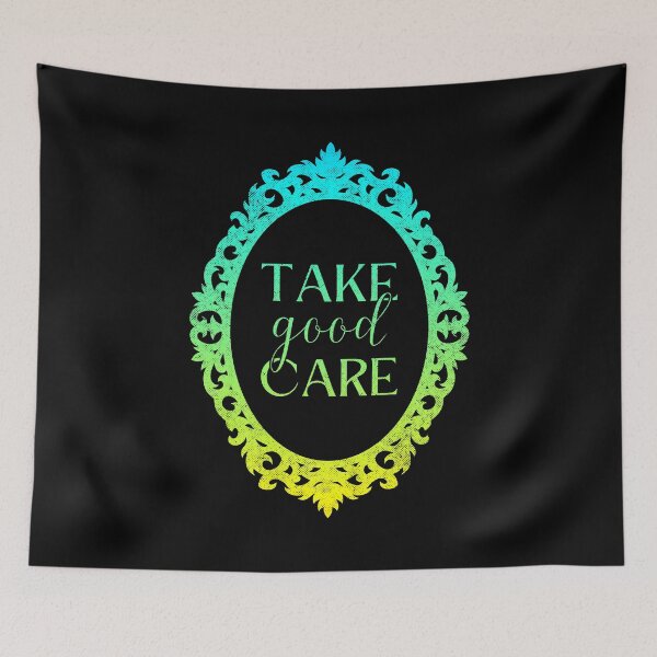Item preview, Take Good Care Body Positivity Mirror Frame designed and sold by ObsidianDaz.