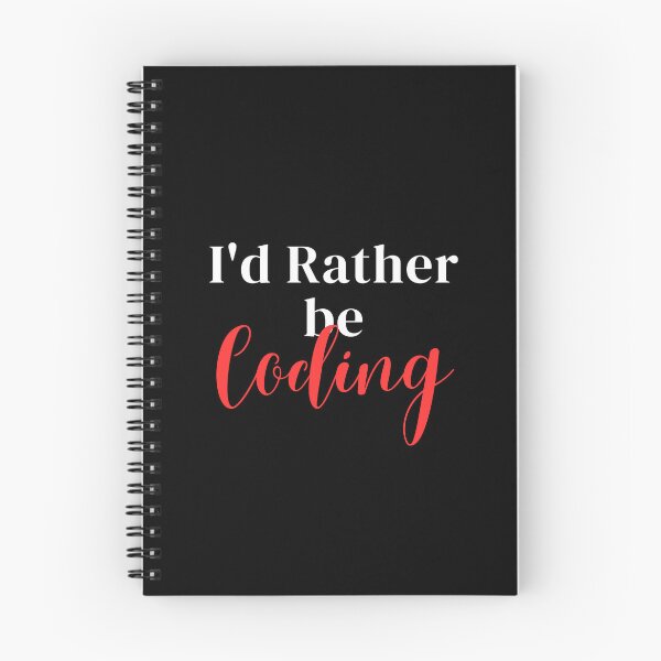 Item preview, I'd rather be coding designed and sold by greenbluearts.