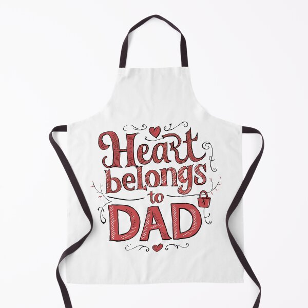 Item preview, Dad's Heart: Hand-Drawn Typography & Illustration for Father's Day designed and sold by HahaHandlesHub.