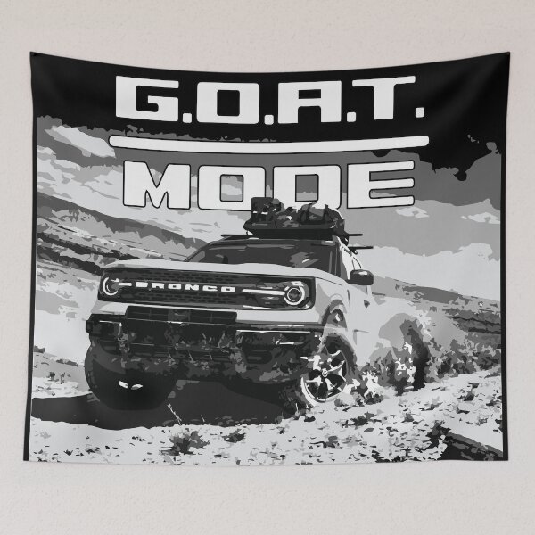 Item preview, Bronco Heritage edition GOAT MODE MURICA SUV sport truck ROCK CRAWL designed and sold by cowtownCOWBOY.