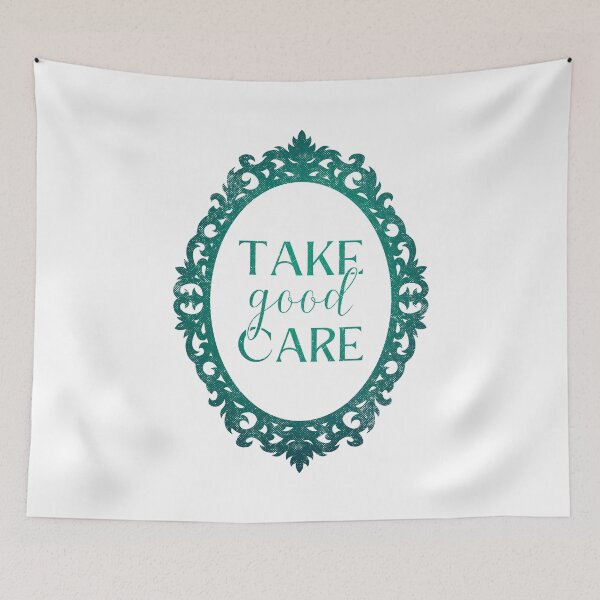 Item preview, Take Good Care Body Positivity Mirror Frame designed and sold by ObsidianDaz.