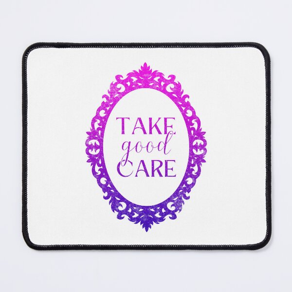 Item preview, Take Good Care Body Positivity Mirror Frame designed and sold by ObsidianDaz.