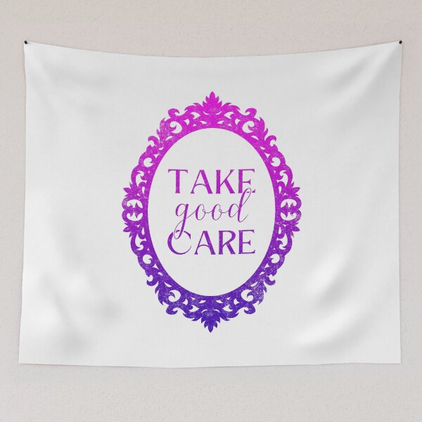 Item preview, Take Good Care Body Positivity Mirror Frame designed and sold by ObsidianDaz.