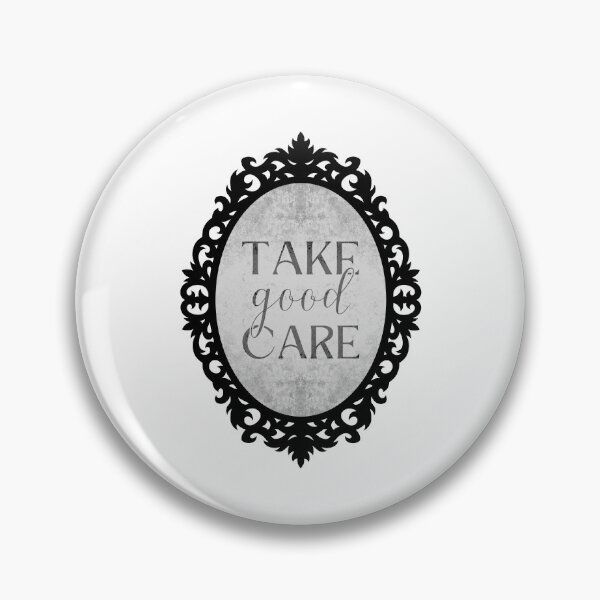 Item preview, Take Good Care Body Positivity Mirror Frame designed and sold by ObsidianDaz.