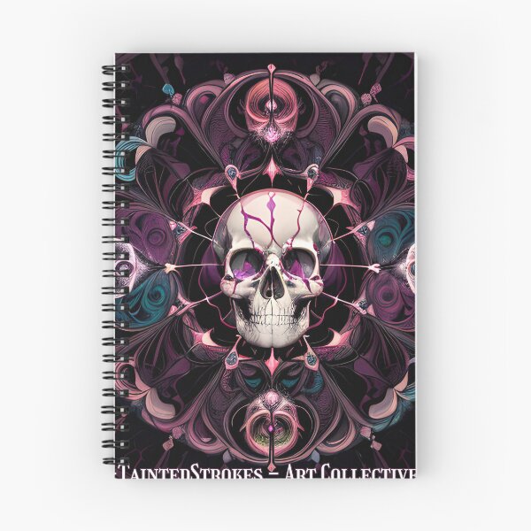 Item preview, Ethereal Entropy: A Surreal Symphony of Skull and Soul designed and sold by Taintedstrokes.