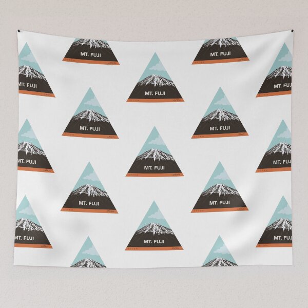 Item preview, Mt. Fuji Volcano, Japan Patch designed and sold by louweasely.