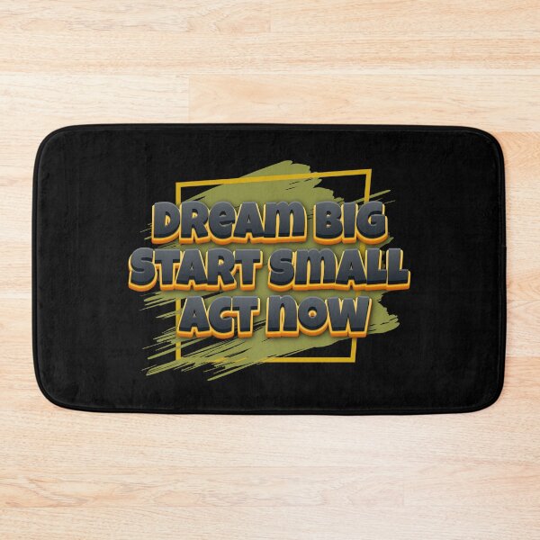 Item preview, Motivation Big Dreams Small Beginnings designed and sold by HarmonyCreation.