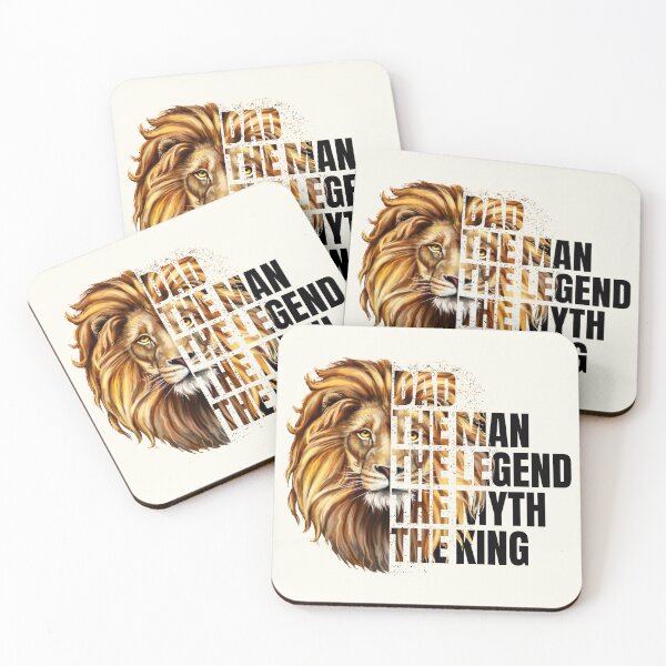 Item preview, Dad Man Legend Myth King Lion designed and sold by Margival.