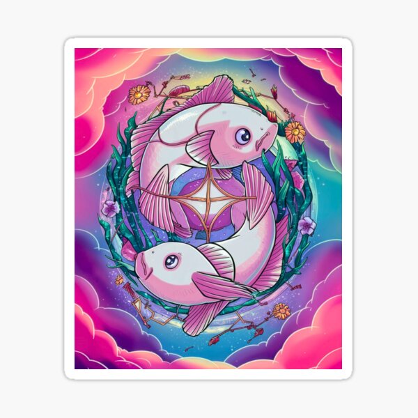 Item preview, Pisces Astrology. Zodiac sign, Pisces symbol designed and sold by ZodiacWonders.