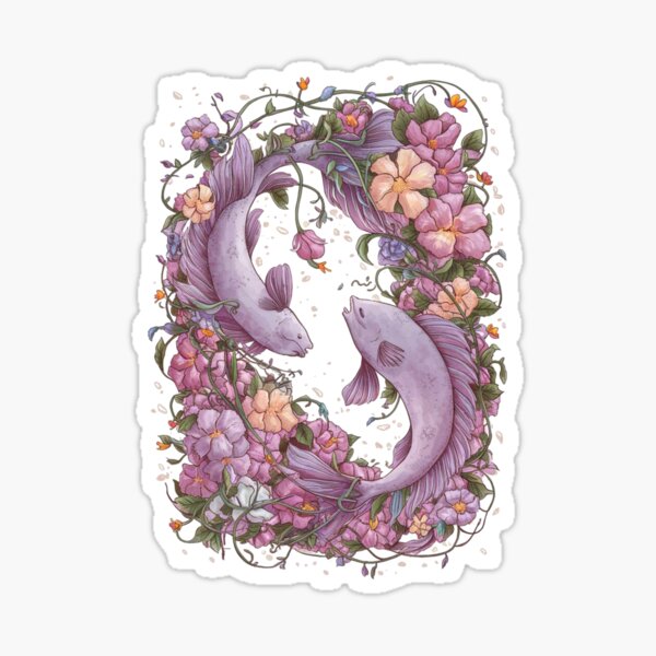 Item preview, Pisces Astrology. Zodiac sign, Pisces symbol designed and sold by ZodiacWonders.