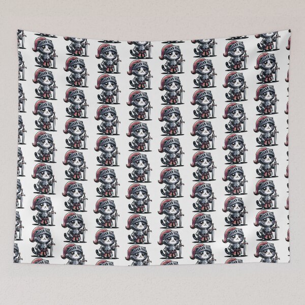 Item preview, Knightly Kitten: Brave Warrior Cat in Full Armor designed and sold by Akioos.