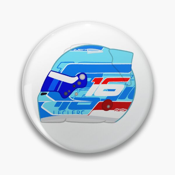 Item preview, Charles Leclerc 2024 Miami Helmet  designed and sold by OriDraws.