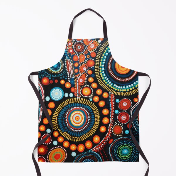 Item preview, Aboriginal Inspired Dot Art - Kabi Kabi Sunset designed and sold by GrinGalore.