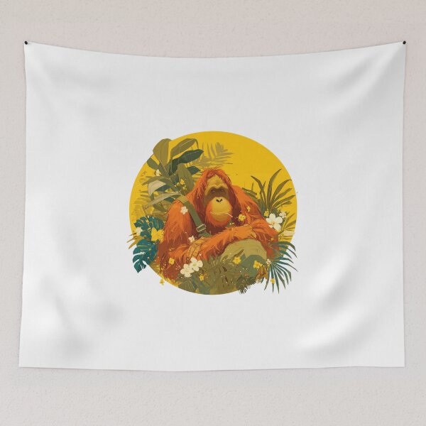 Item preview, Tapanuli Orangutan // Endangered species // Orangutan // Animal in danger designed and sold by SMARTKIT  DESIGNAGENCY.