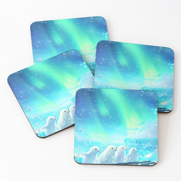 Item preview, Arctic Jazz Seals designed and sold by cute-animals99.