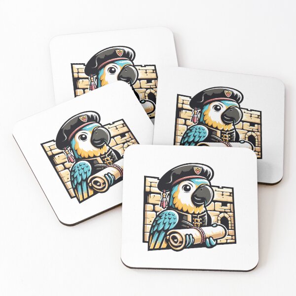 Item preview, Scholarly Parrot Scribe: Ancient Scrolls and Wisdom designed and sold by Akioos.
