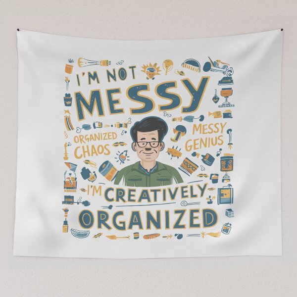 Item preview, Creative Chaos: Whimsical Father's Day Graphic Design designed and sold by HahaHandlesHub.