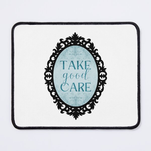 Item preview, Take Good Care Body Positivity Mirror Frame designed and sold by ObsidianDaz.