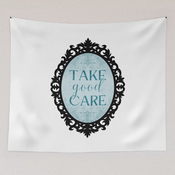 Item preview, Take Good Care Body Positivity Mirror Frame designed and sold by ObsidianDaz.