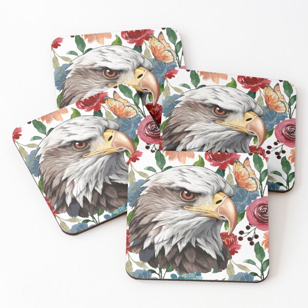 Item preview, Eagles, flower t-shirts, unusual pattern t-shirts, beautiful t-shirts, nature t-shirts designed and sold by BeYourself1993.