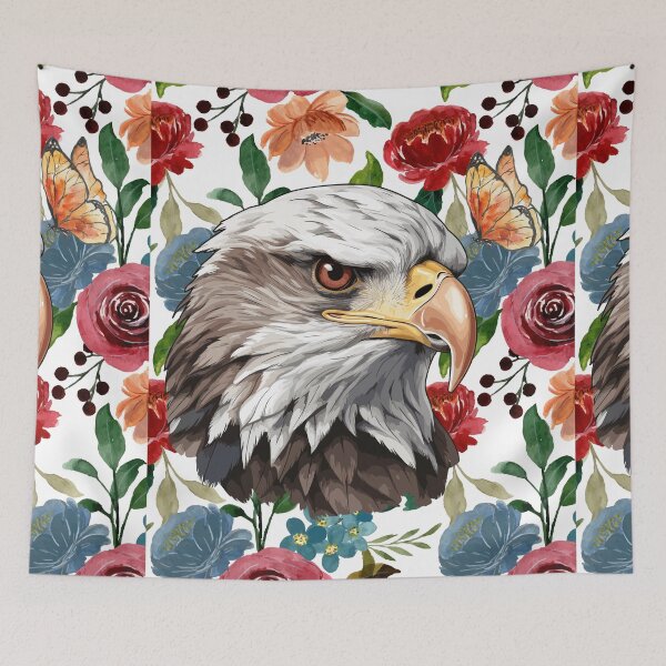Item preview, Eagles, flower t-shirts, unusual pattern t-shirts, beautiful t-shirts, nature t-shirts designed and sold by BeYourself1993.