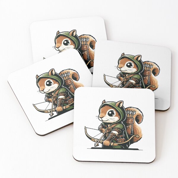 Item preview, Adventurous Archer Squirrel Hoodie - Fantasy Woodland Warrior Apparel designed and sold by Akioos.