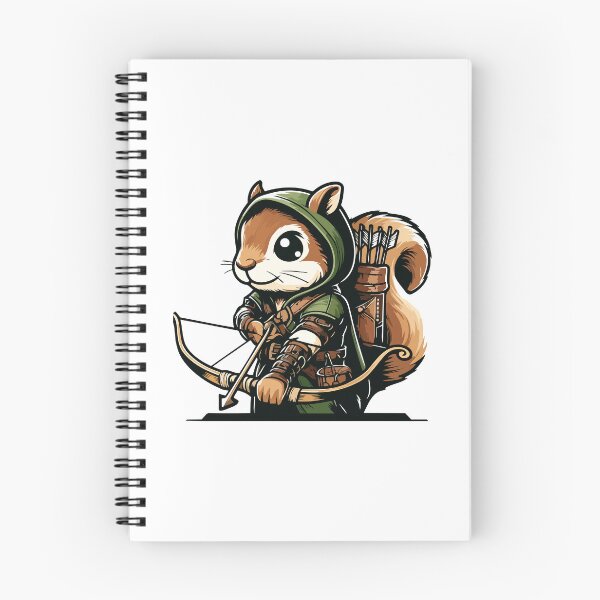 Item preview, Adventurous Archer Squirrel Hoodie - Fantasy Woodland Warrior Apparel designed and sold by Akioos.