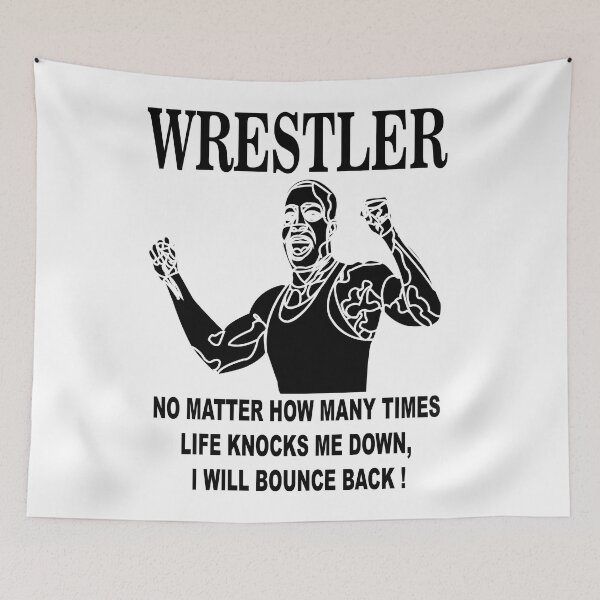 Item preview, Wrestler Inspirational Wrestling designed and sold by Nisha Prabhu.