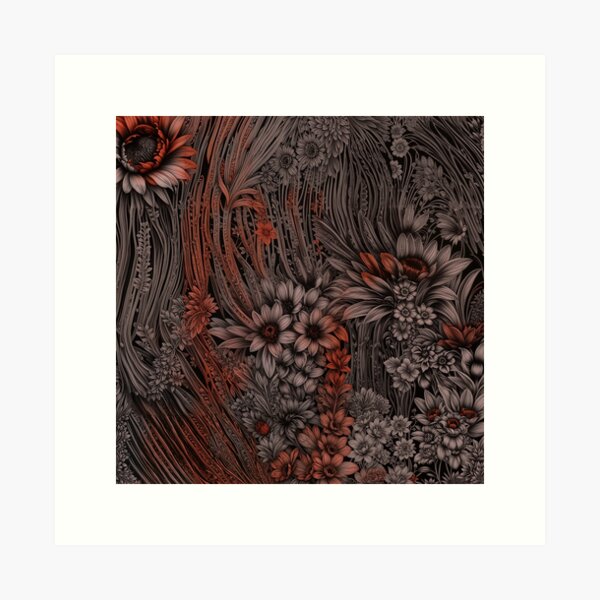 Aperçu de l'œuvre Flowers field 20 créée et vendue par olivier duchossoir.