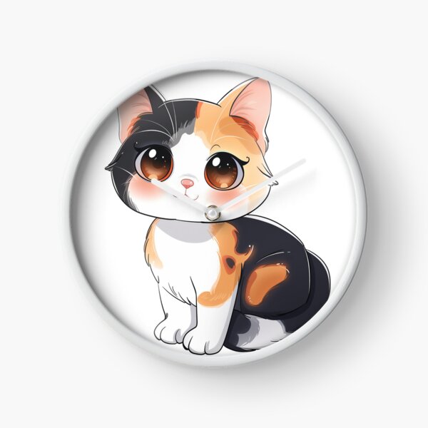 Item preview, Kawaii calico cat designed and sold by KindlyKawaii.