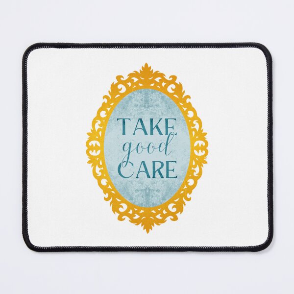 Item preview, Take Good Care Body Positivity Mirror Frame designed and sold by ObsidianDaz.