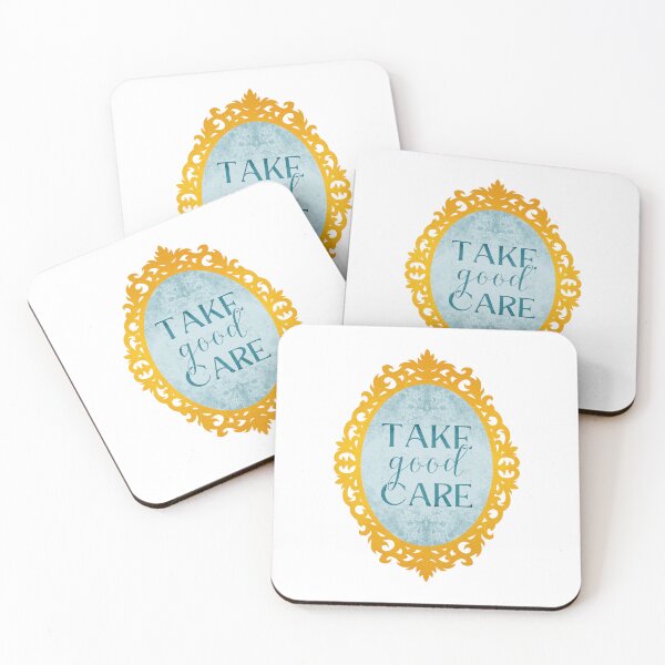 Item preview, Take Good Care Body Positivity Mirror Frame designed and sold by ObsidianDaz.