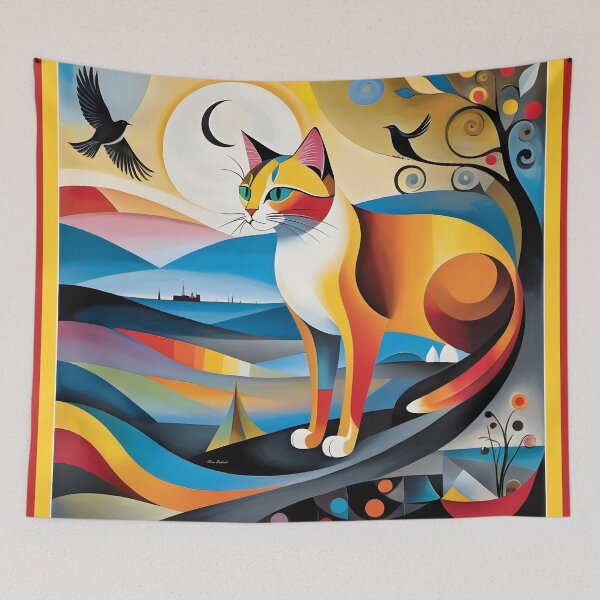 Artikelvorschau, Katze @ Kunst entworfen und verkauft von Nira Dabush.