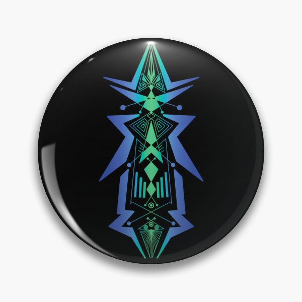 Item preview, Totem Water Cyberpunk Symbol designed and sold by ByteMode.