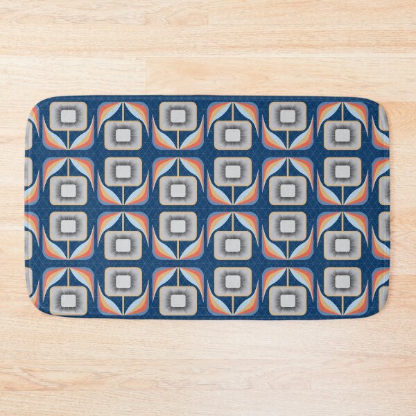 Item preview, FLOWER EUPHORIA - Navy [larger] designed and sold by Carina Parry Studios.