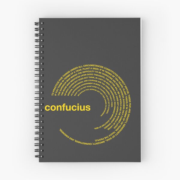 Item preview,  Confucius famous quotes poster [gold] designed and sold by CMYKStudio.