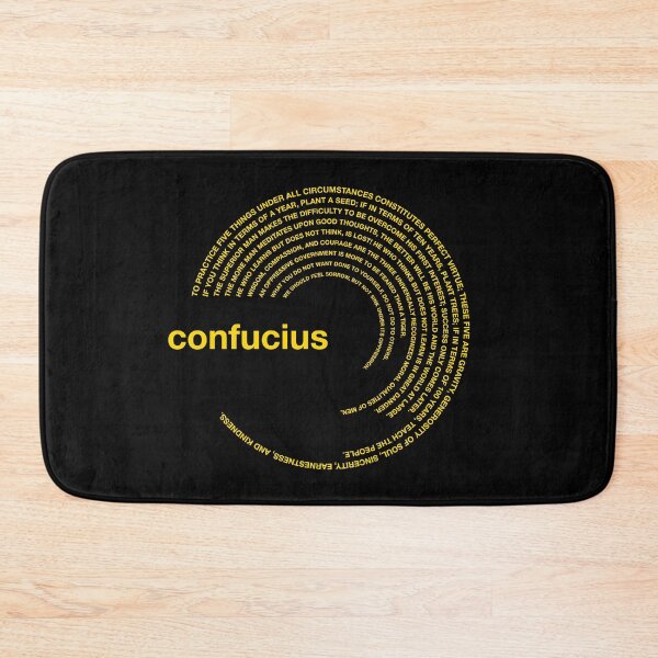 Item preview,  Confucius famous quotes poster [gold] designed and sold by CMYKStudio.