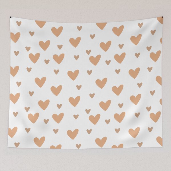 Item preview, Seamless heart pattern designed and sold by pinkyfish1010.