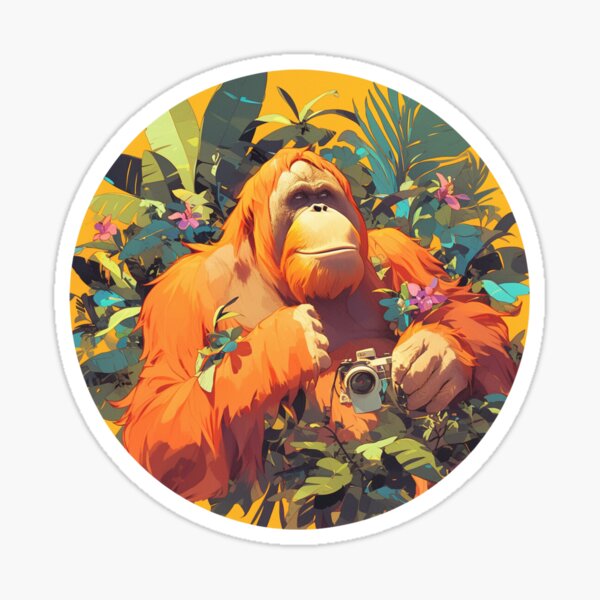 Item preview, Tapanuli Orangutan // Endangered species // Orangutan // Animal in danger designed and sold by SMARTKIT  DESIGNAGENCY.