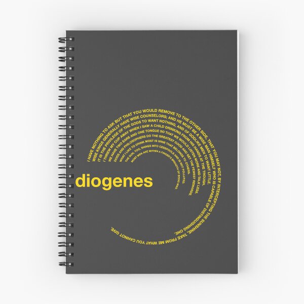 Item preview,  Diogenes famous quotes poster [gold] designed and sold by CMYKStudio.